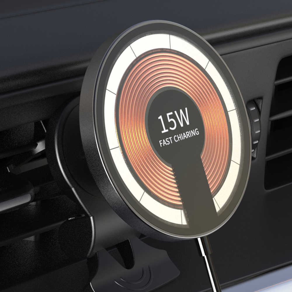 Abnehmbares 2-in-1 Auto-Magnetladegerät