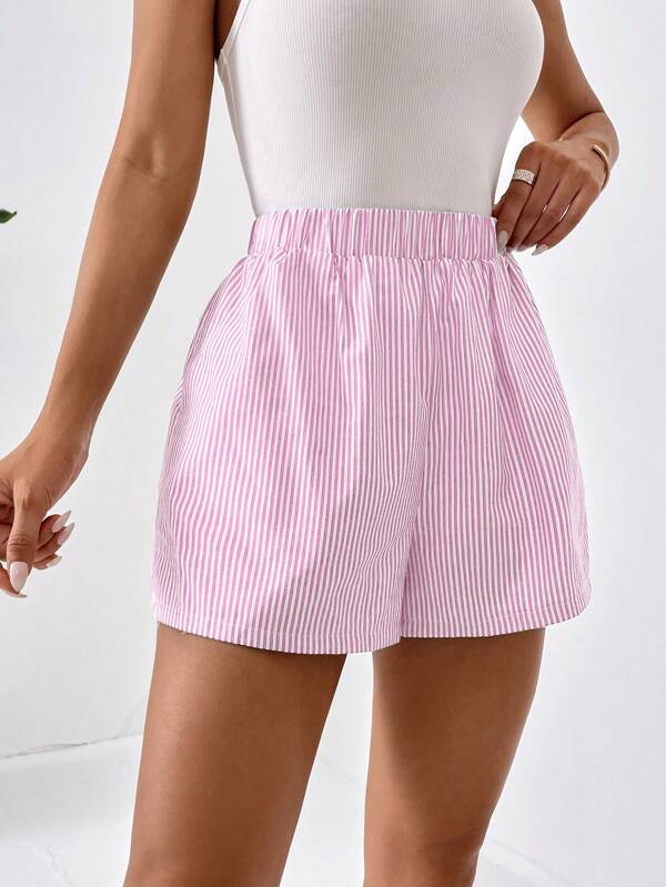 Blythe - Modische gestreifte Sommer-Lässig-Shorts für Frauen