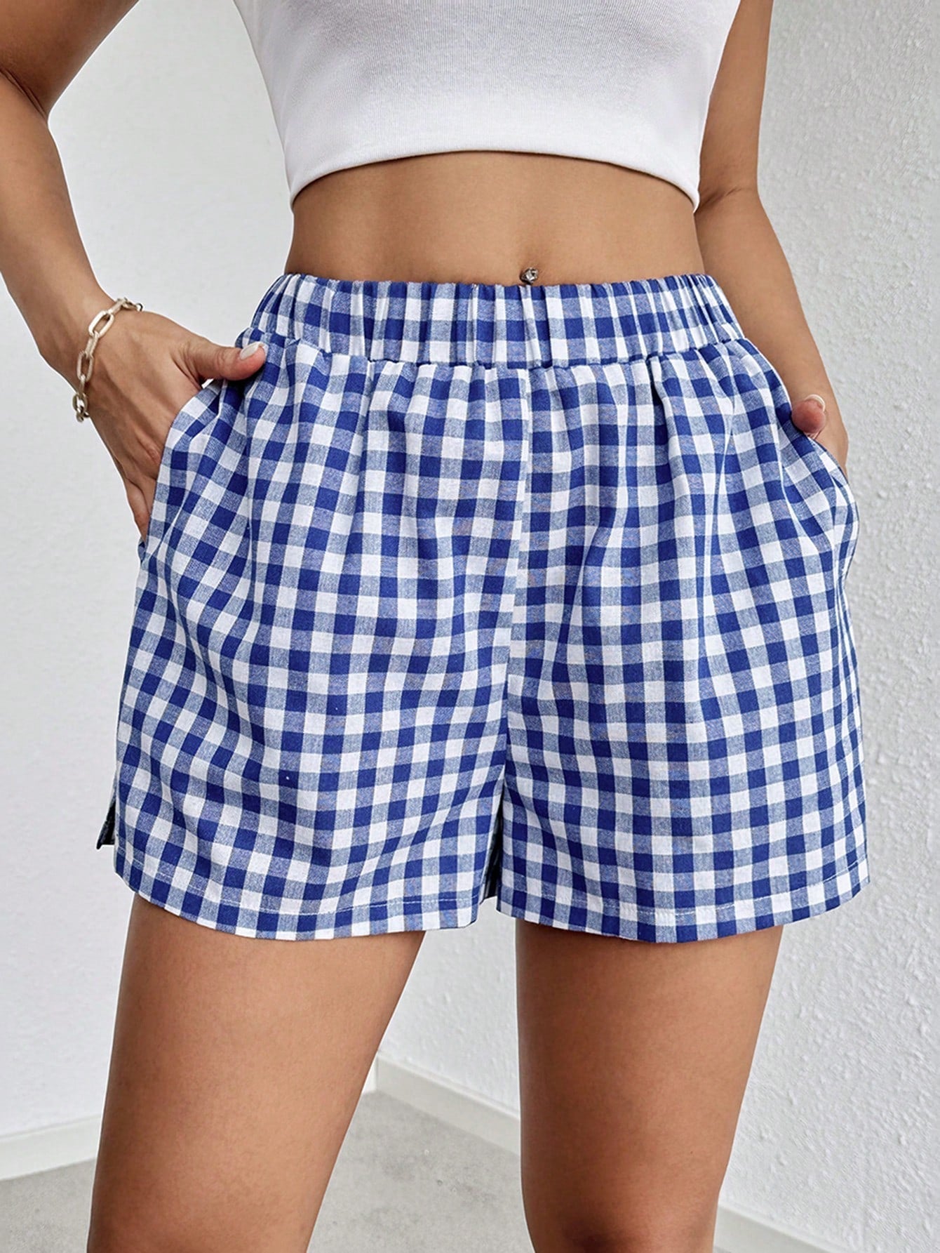 Blythe - Modische gestreifte Sommer-Lässig-Shorts für Frauen