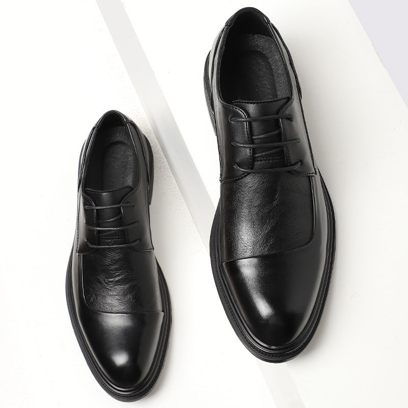Alfonso : Herrenschuhe, britischer Stil mit spitzer Zehe