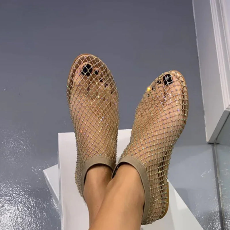 Jessie - Elegante glänzende Ballerinas für Frauen in der neuesten Mode