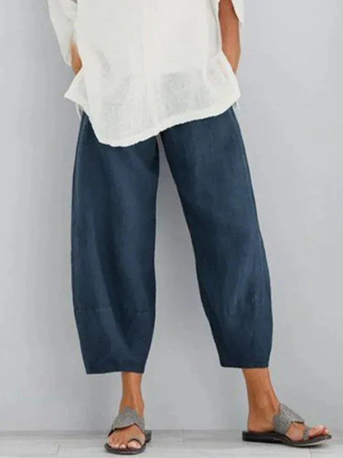 Marta | Freizeithose aus Leinen für Frauen