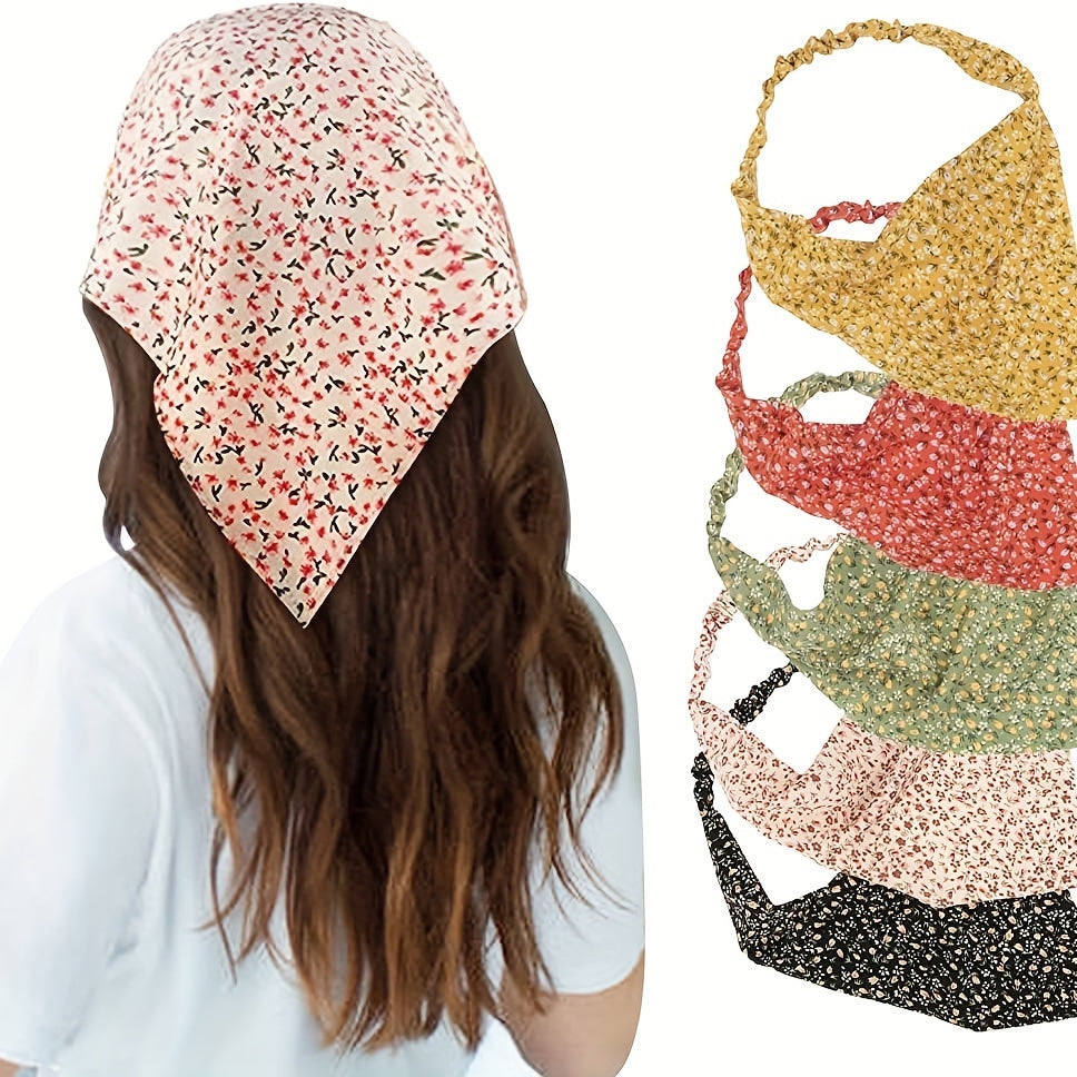 3Leaves Floral Haarbandana