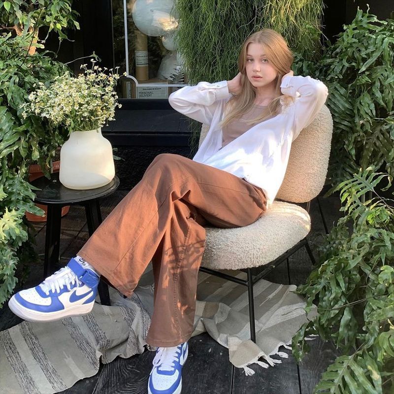 Belen | Amerikanische Retro-Jeans in Uni-Farben