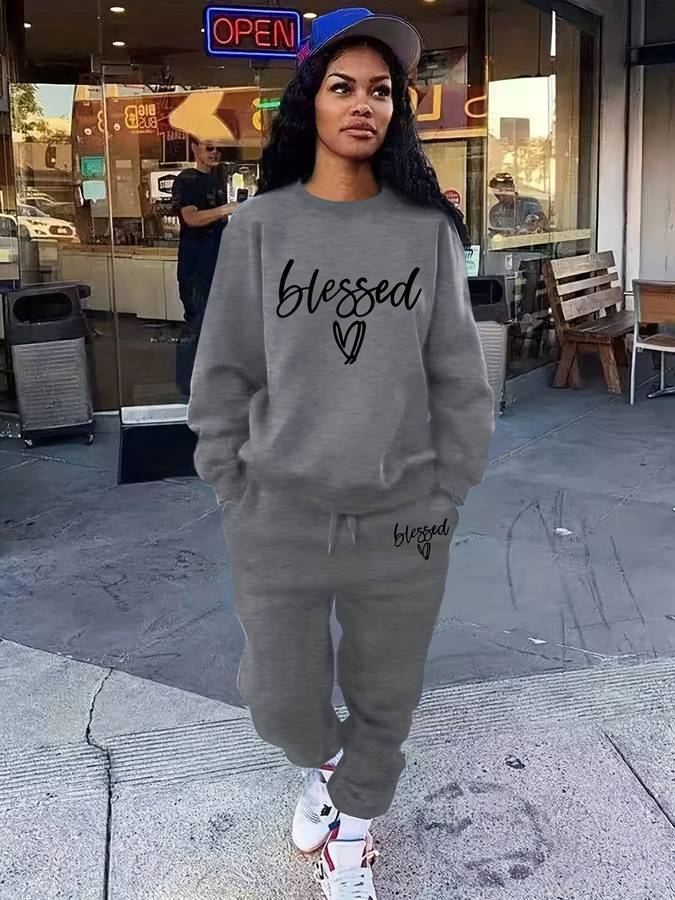 Blessy - Stilvolles und bequemes zweiteiliges Outfit für Frauen