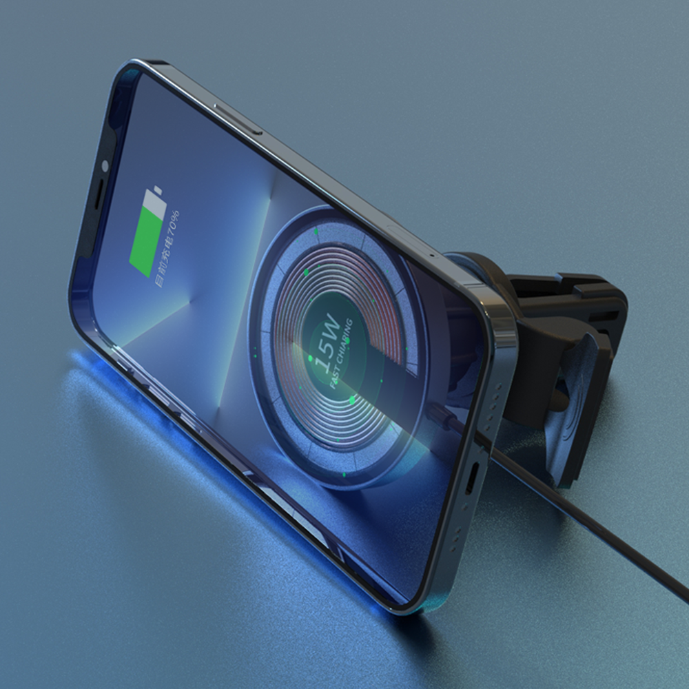 Abnehmbares 2-in-1 Auto-Magnetladegerät