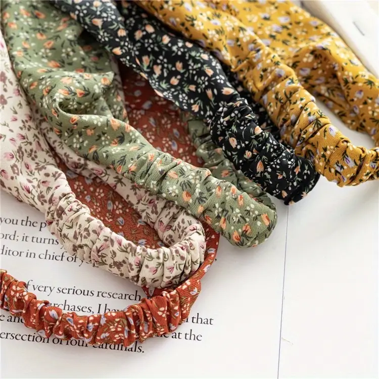 3Leaves Floral Haarbandana