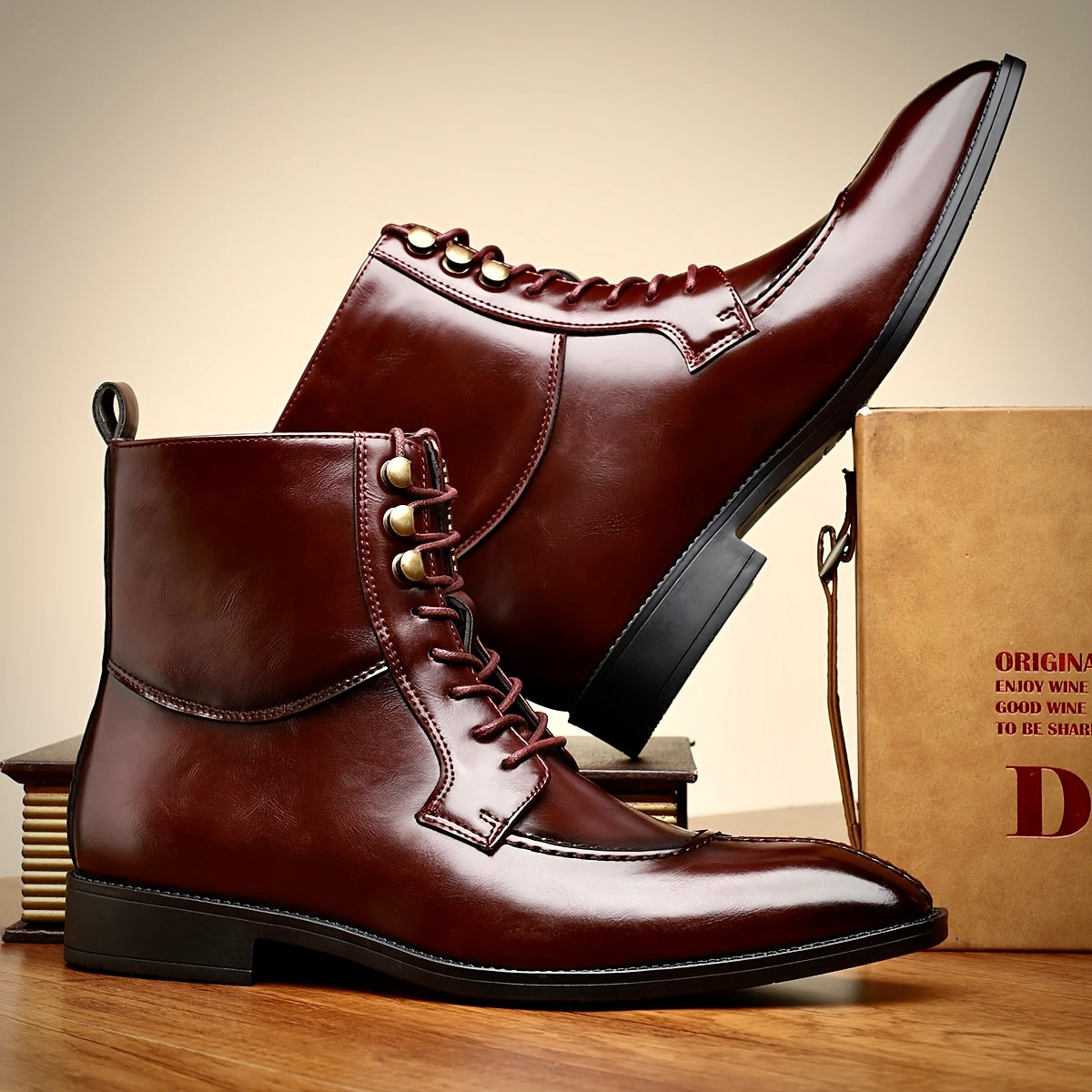Acheron | Premium Oxford-Lederstiefel für Komfort und Stil