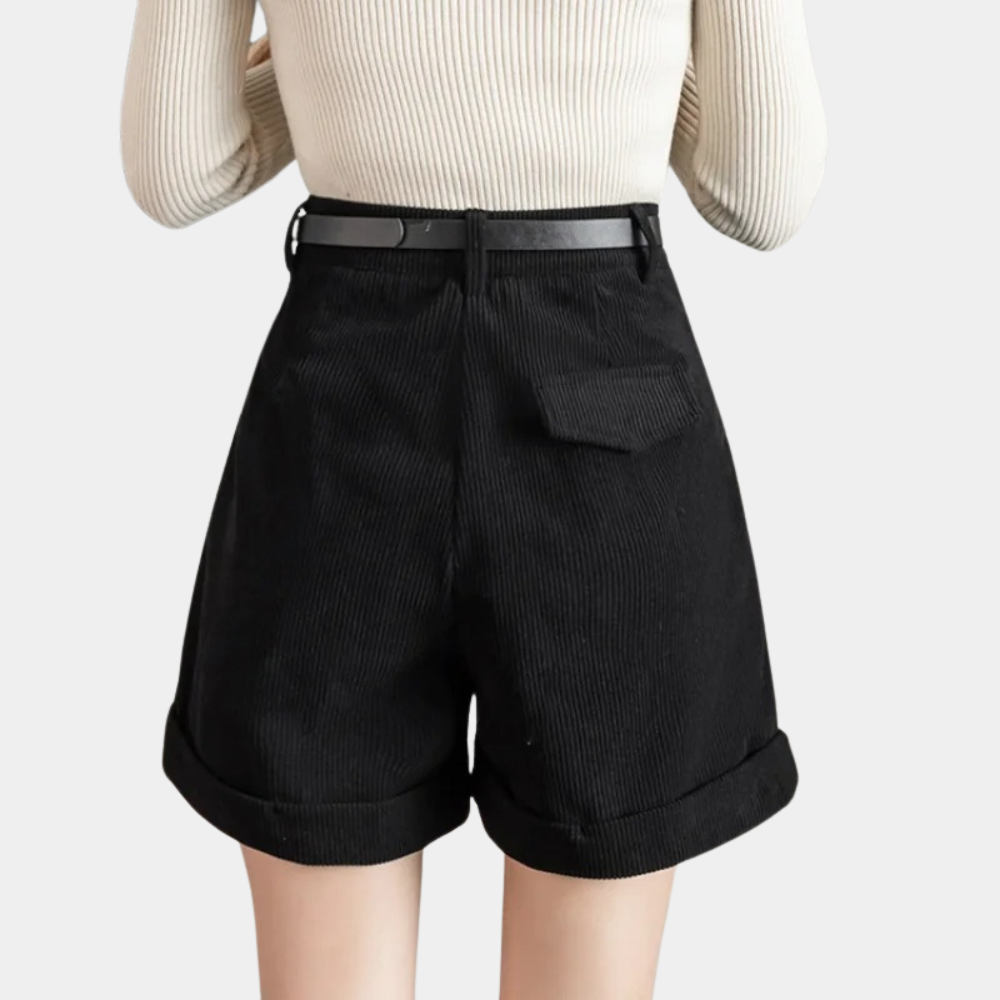 Elmeena - Luxuriöse Cord-Shorts für Damen für ultimativen Komfort