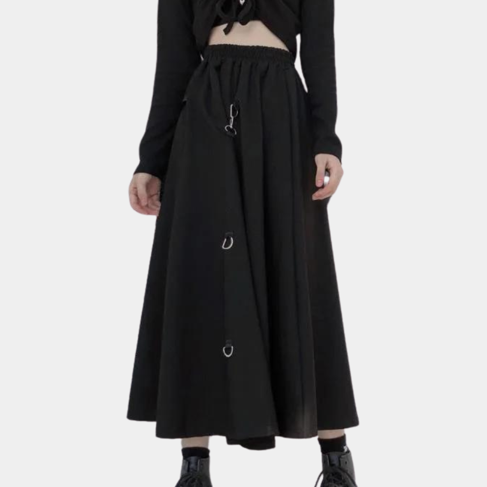 Trendiger asymmetrischer Rock für Frauen mit schickem Look