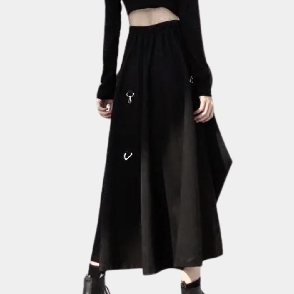 Trendiger asymmetrischer Rock für Frauen mit schickem Look