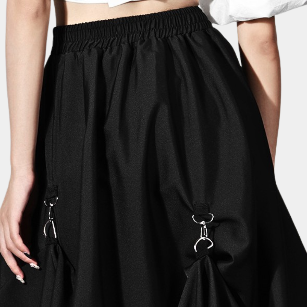 Trendiger asymmetrischer Rock für Frauen mit schickem Look