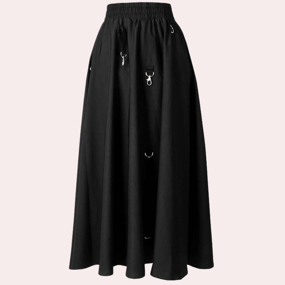 Trendiger asymmetrischer Rock für Frauen mit schickem Look