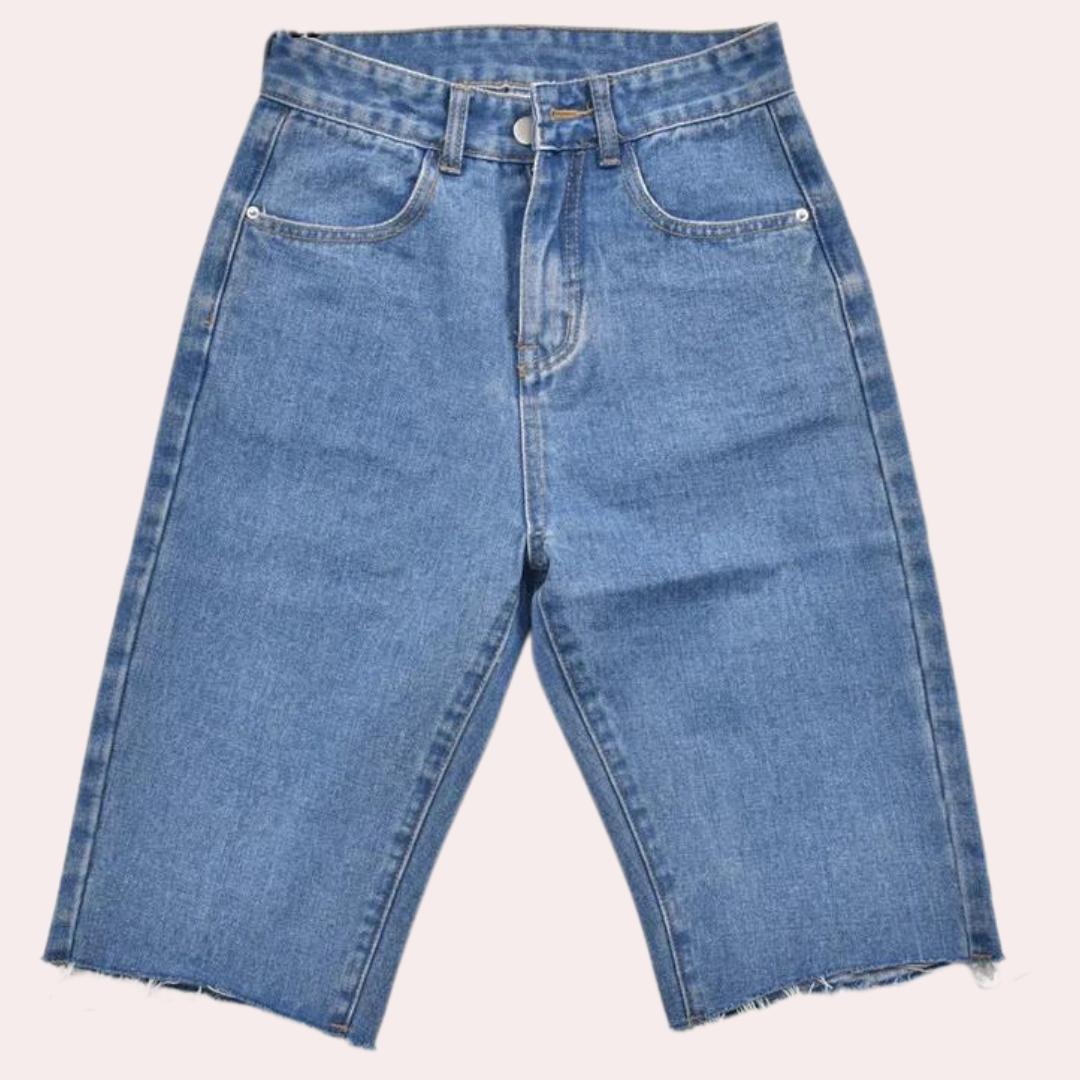 Dora - Stylische Shorts mit hoher Taille für Frauen