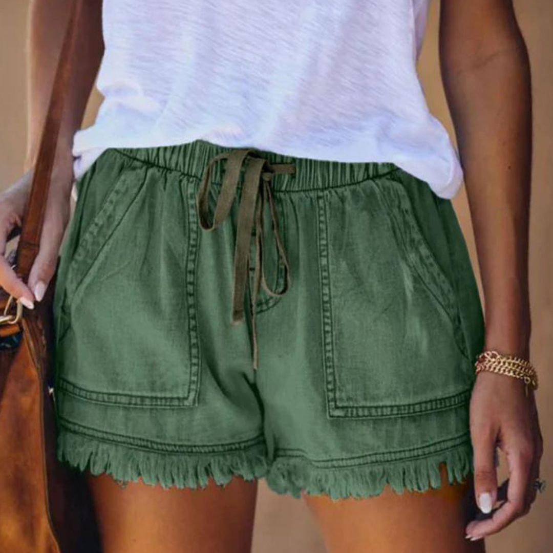 Delfine - Elegante und bequeme Damenshorts mit praktischen Seitentaschen