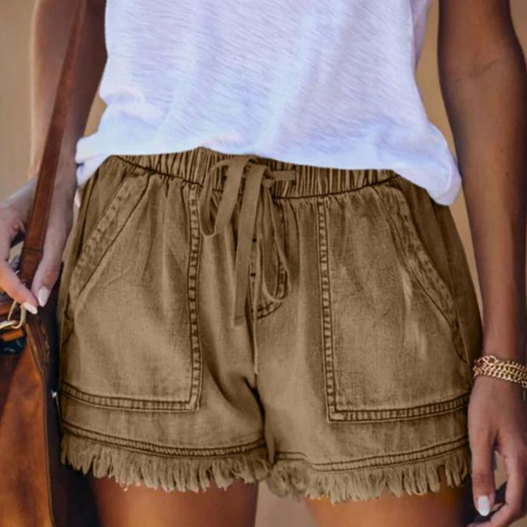 Delfine - Elegante und bequeme Damenshorts mit praktischen Seitentaschen
