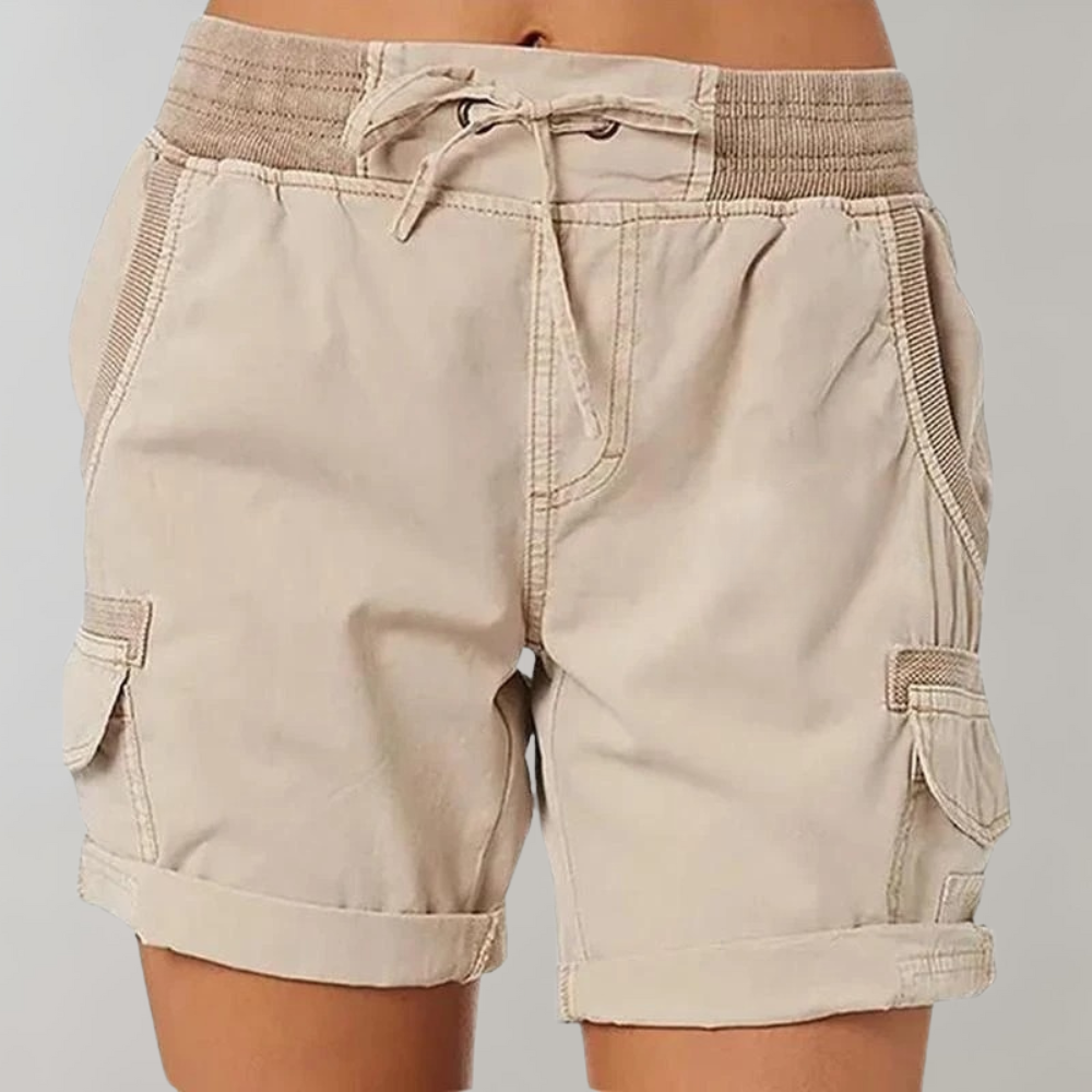 Stilvolle Dorthea - Hochtaillierte Damenshorts für jede Gelegenheit