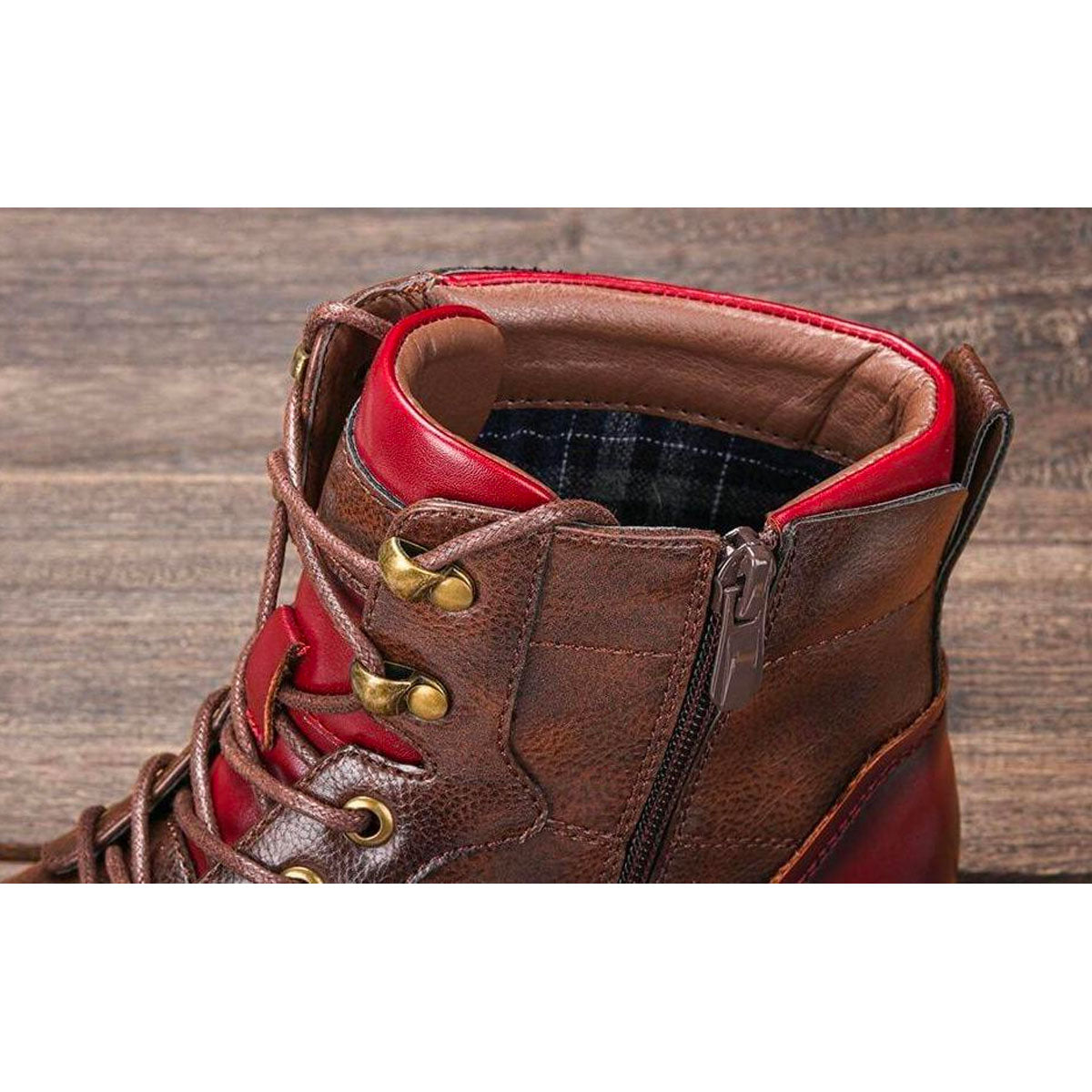 Aaron | Luxuriöse Leder-Oxford-Stiefel für ultimativen Komfort