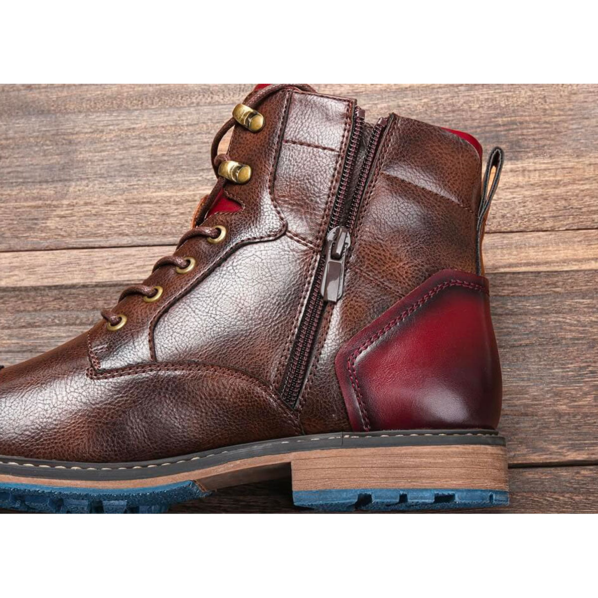 Aaron | Luxuriöse Leder-Oxford-Stiefel für ultimativen Komfort