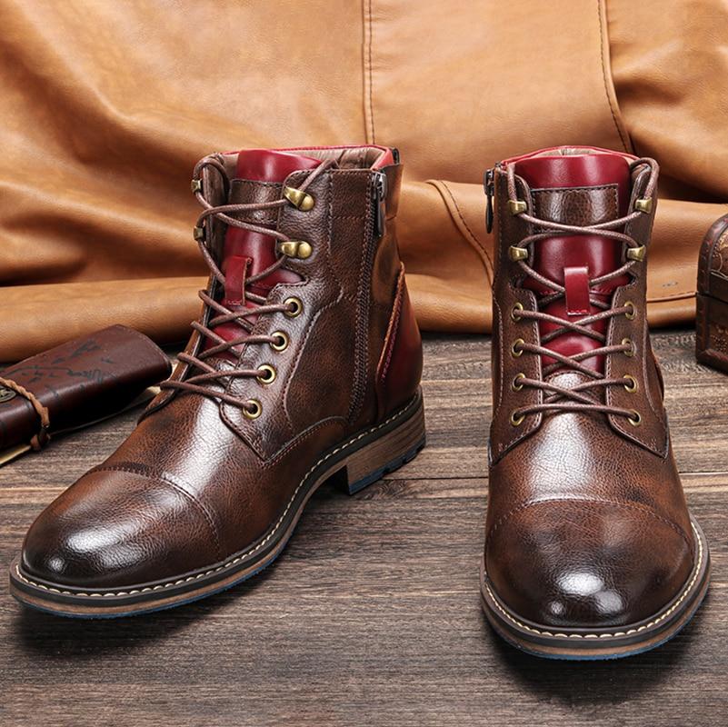 Aaron | Luxuriöse Leder-Oxford-Stiefel für ultimativen Komfort