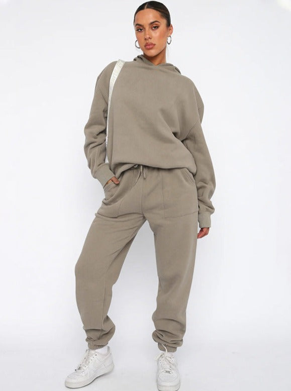Madlen | Oversized Hoodie- und Jogger-Set für Damen