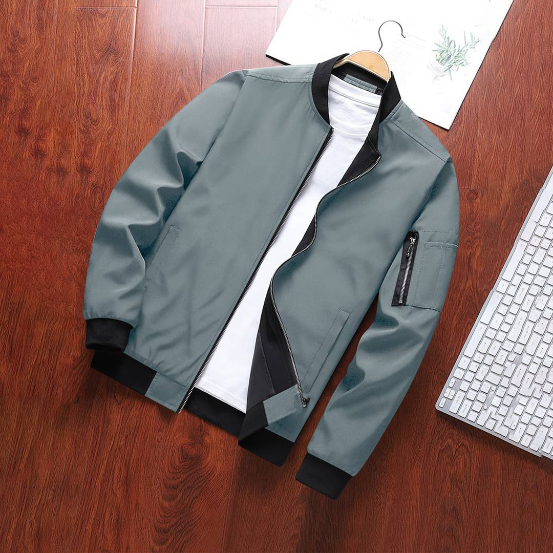 Acht | Stylische leichte Sommer-Bomberjacke für Herren