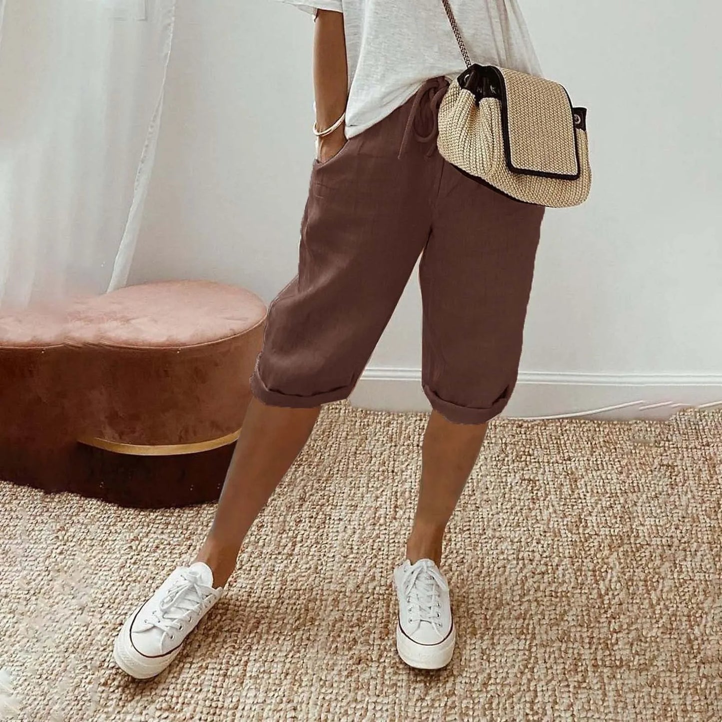 Casual Cotton Linen Pants