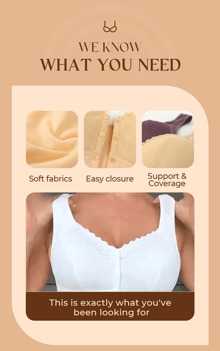 Front Closure Bra