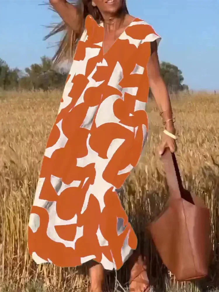 V-Neck Summer Dress