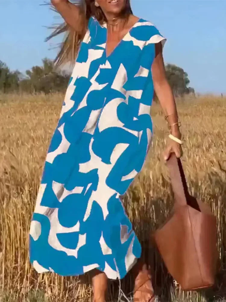 V-Neck Summer Dress