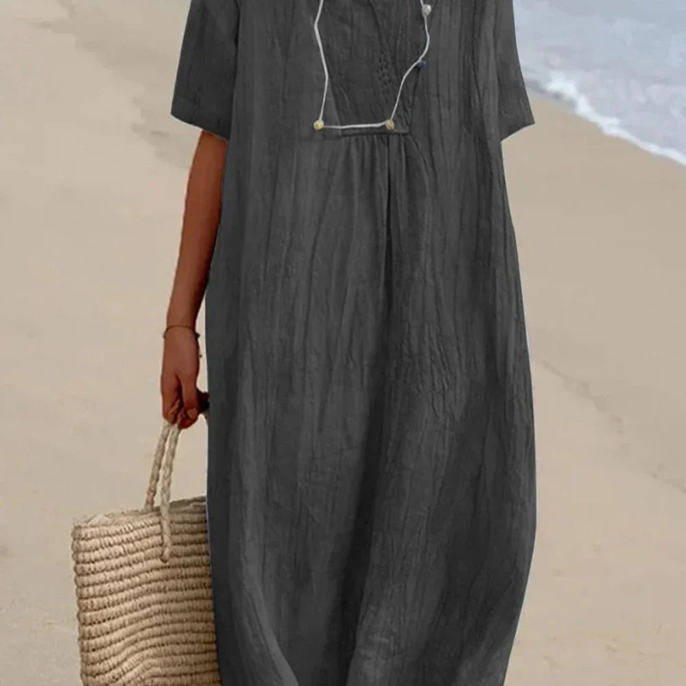 Cotton Linen Oversized Dress