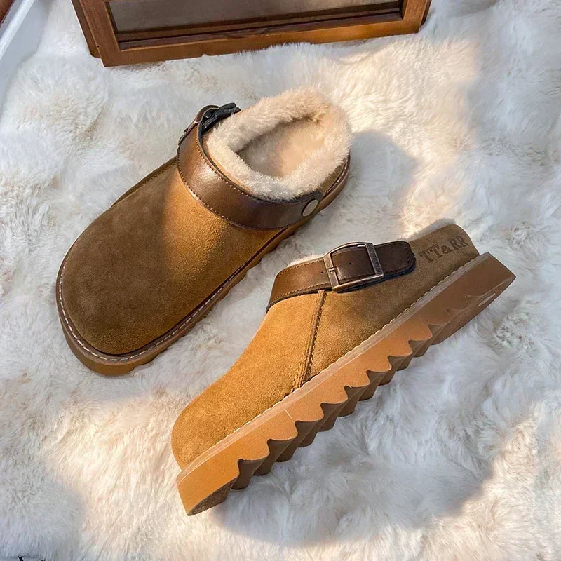 Macie - Elegante gepolsterte Hausschuhe für den Herbst für Frauen