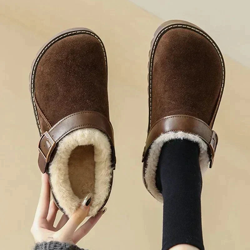 Macie - Elegante gepolsterte Hausschuhe für den Herbst für Frauen