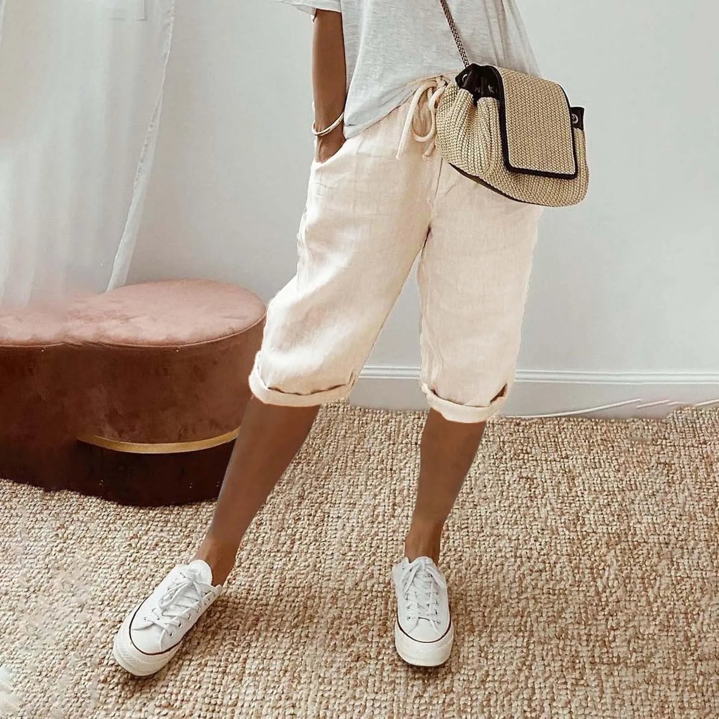 Casual Cotton Linen Pants
