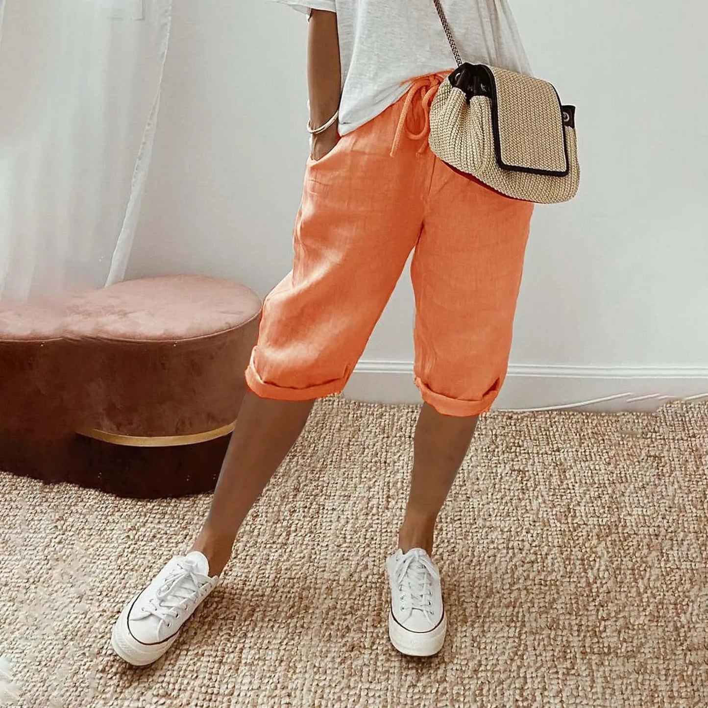 Casual Cotton Linen Pants
