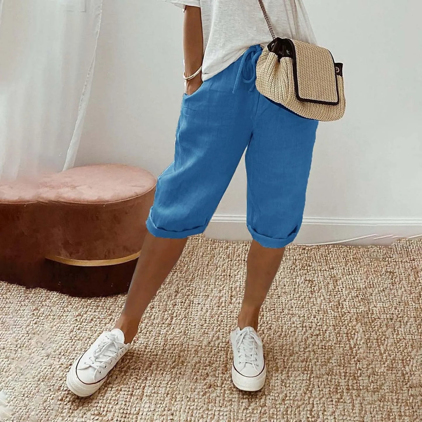 Casual Cotton Linen Pants