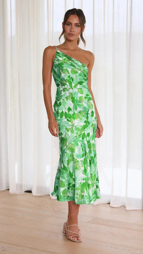 Elegantes Kleid mit Blumenmuster