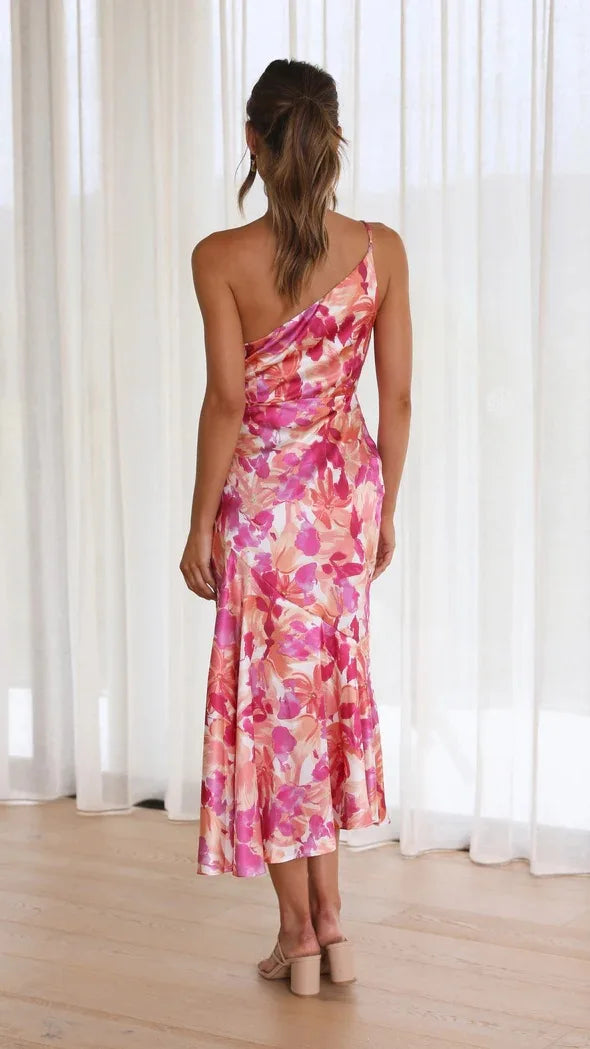 Elegantes Kleid mit Blumenmuster