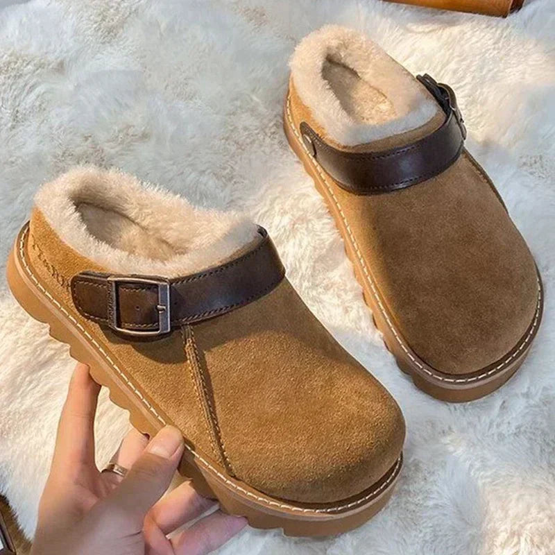 Macie - Elegante gepolsterte Hausschuhe für den Herbst für Frauen