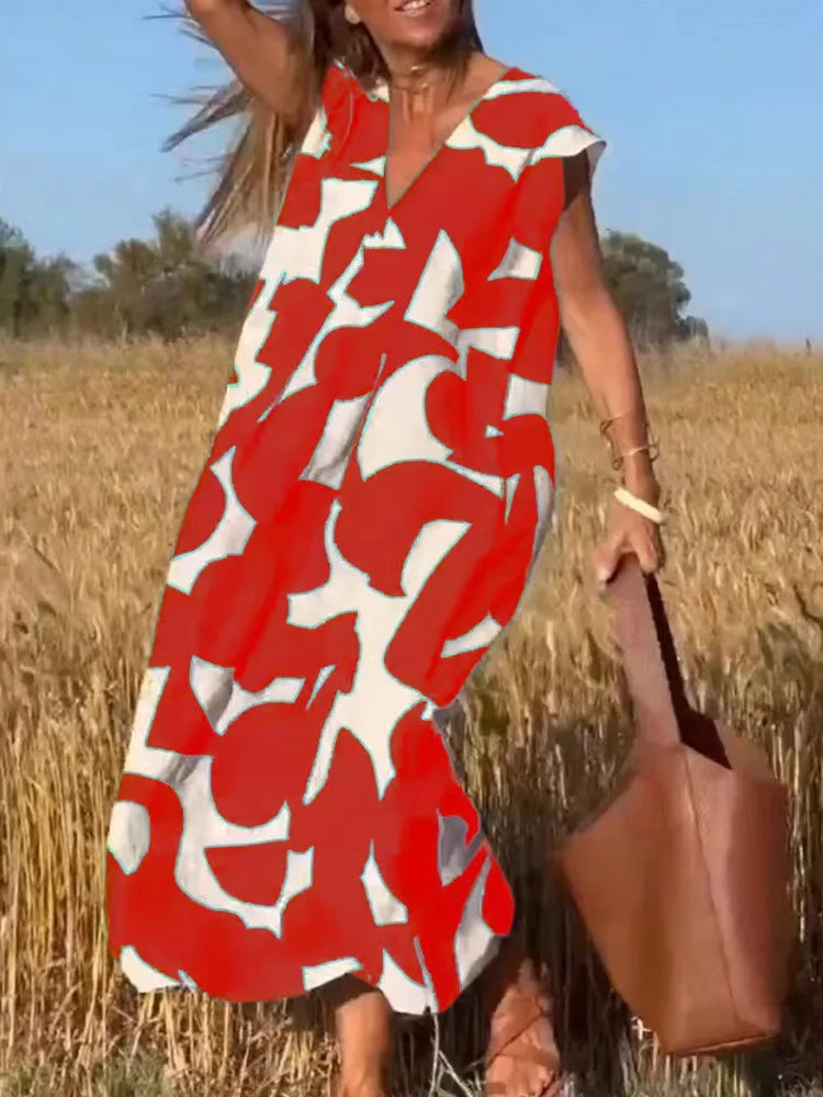 V-Neck Summer Dress