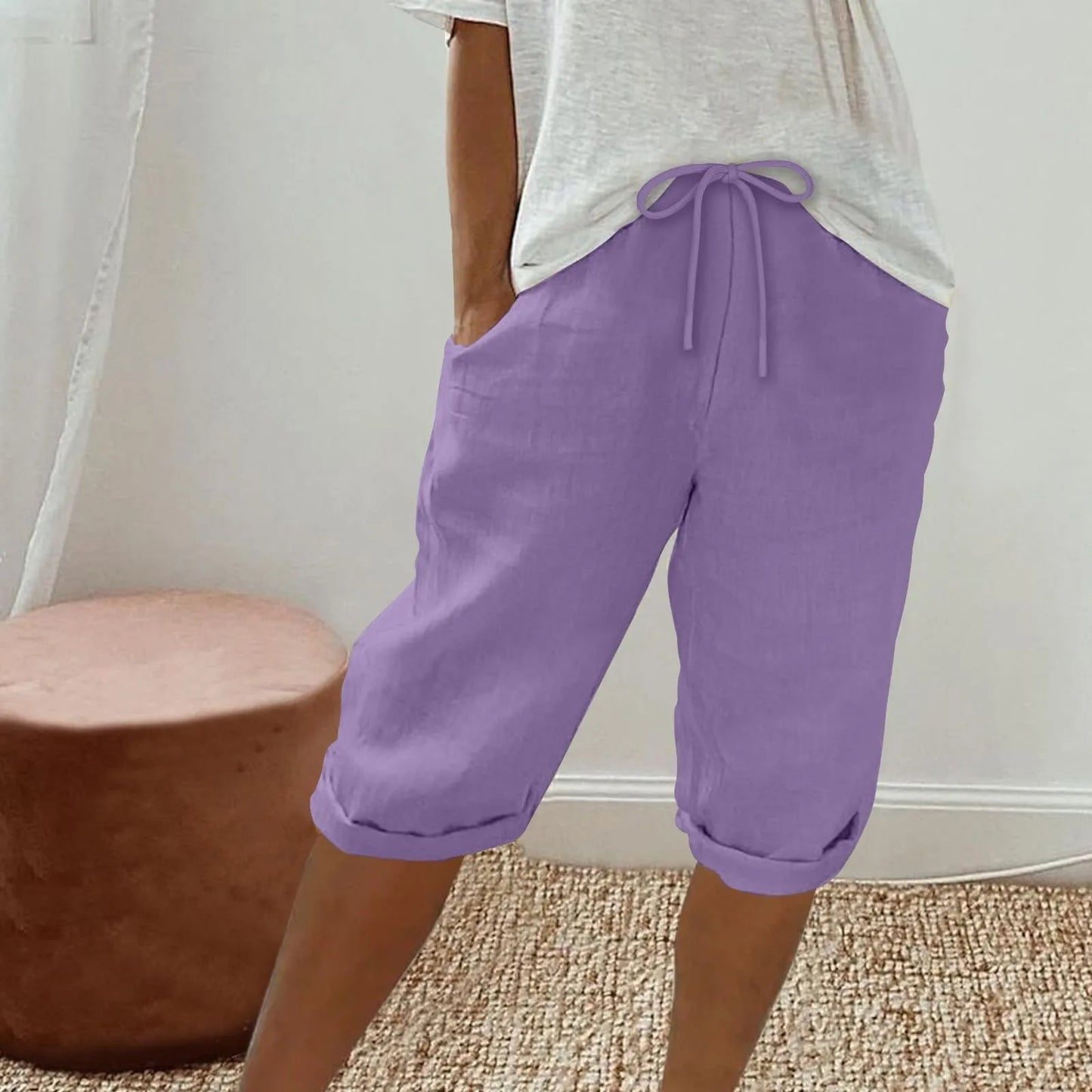 Casual Cotton Linen Pants