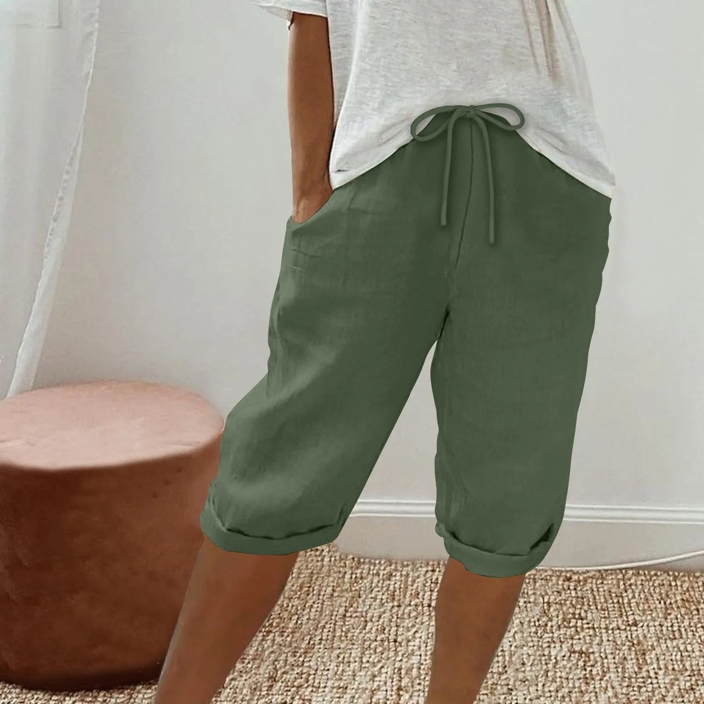 Casual Cotton Linen Pants