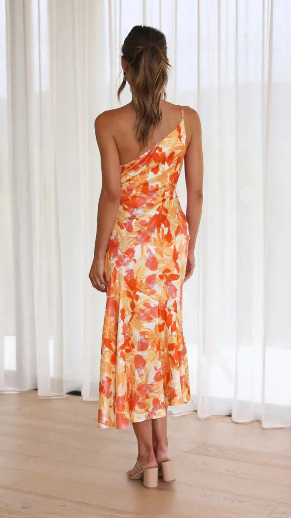Elegantes Kleid mit Blumenmuster