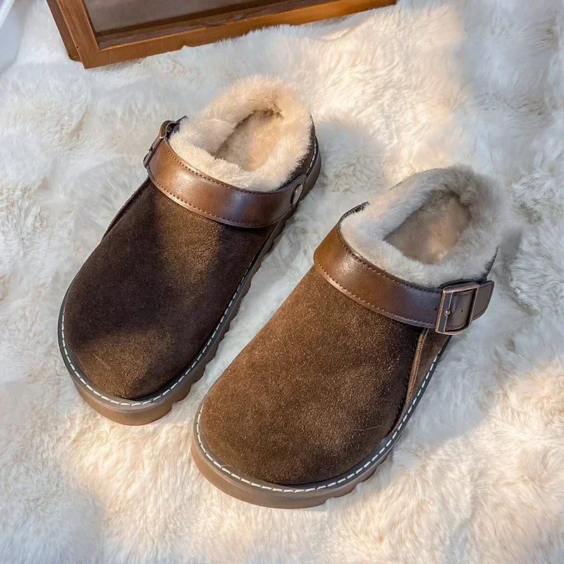 Macie - Elegante gepolsterte Hausschuhe für den Herbst für Frauen