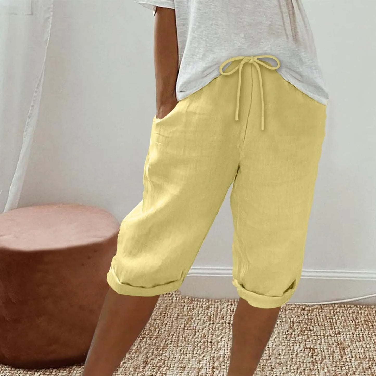 Casual Cotton Linen Pants