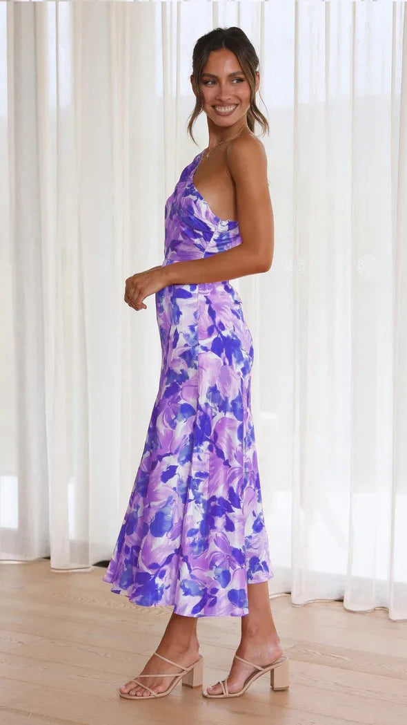 Elegantes Kleid mit Blumenmuster