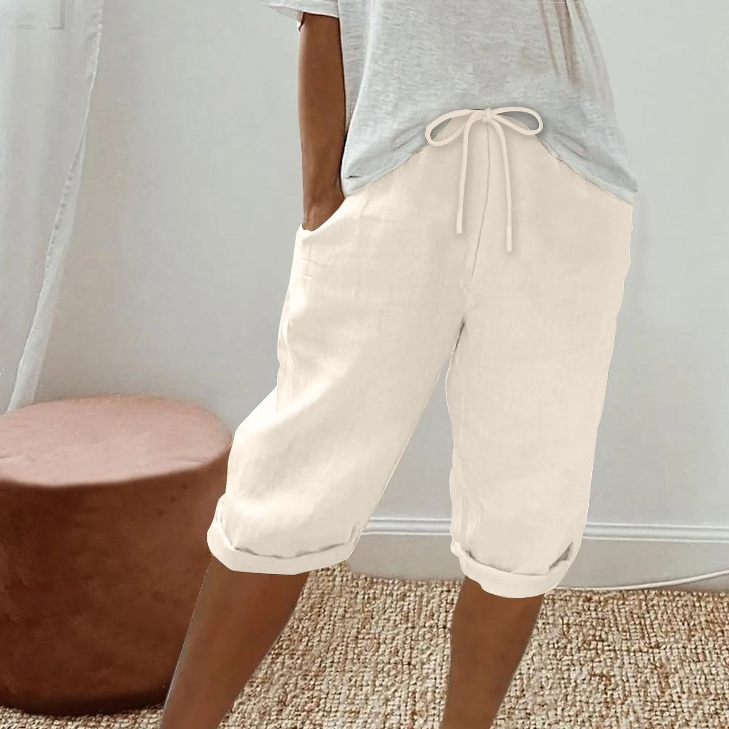 Casual Cotton Linen Pants