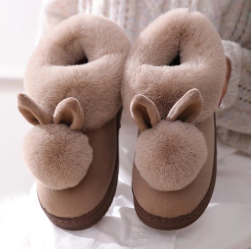 Mia - Trendige Damen-Bunny-Slipper für einen luxuriösen Look