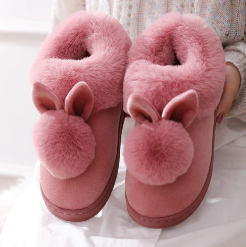 Mia - Trendige Damen-Bunny-Slipper für einen luxuriösen Look