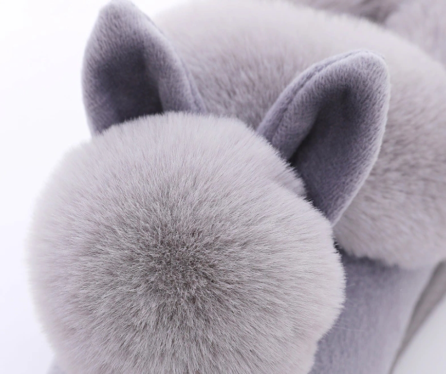 Mia - Trendige Damen-Bunny-Slipper für einen luxuriösen Look